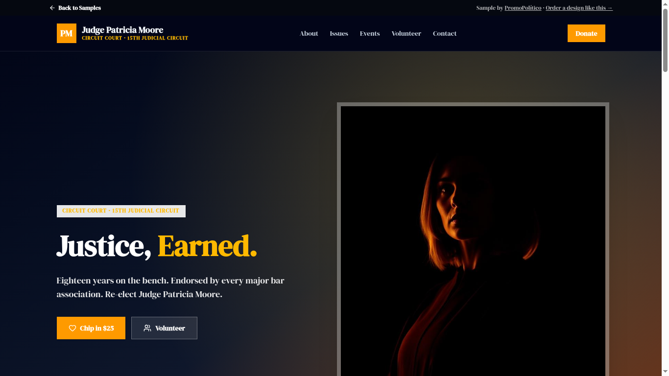 Judge Patricia Moore — Circuit Court website preview